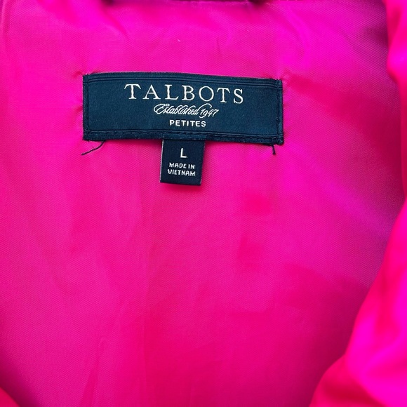 Women’s puffer vest from Talbots size petite Large - Picture 7 of 9
